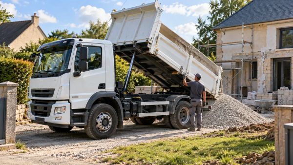 Pourquoi choisir un camion benne en location pour vos travaux